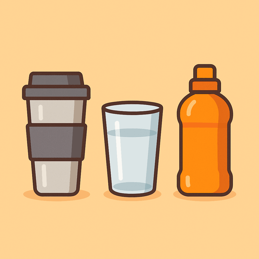 Stal nierdzewna vs szkło vs plastik: materiały kubków termicznych